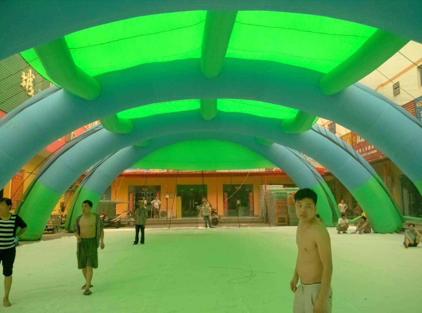 聂荣大型应急帐篷